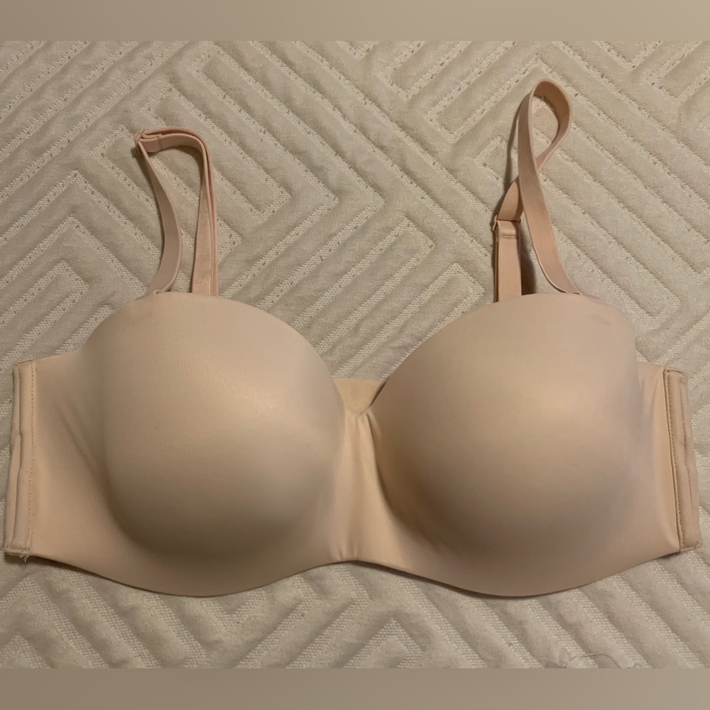 Nude Strapless Bra